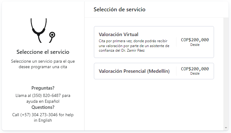 Valoración Online